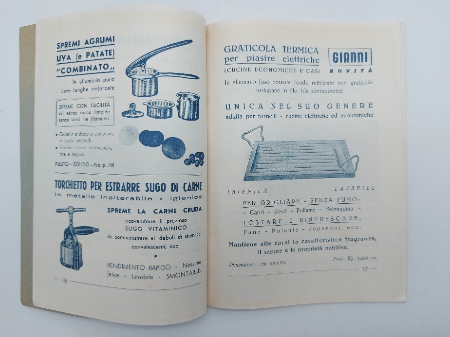 Selezione articoli di utilità per cucina (catalogo)